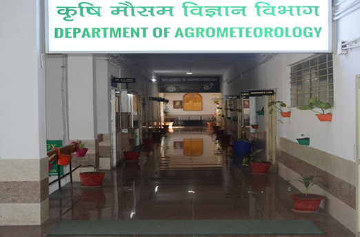 Department of Agrometeorology
