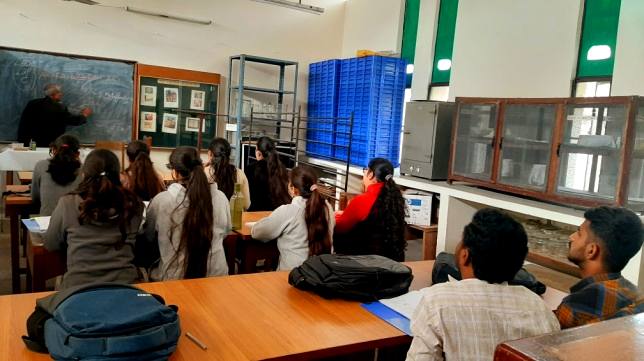 Sericulture laboratory