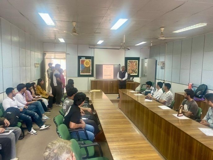 Interaction with students and faculty — Lecture