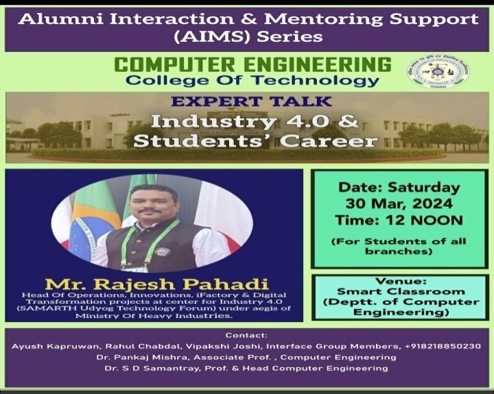 Expert talk on Industry 4.0